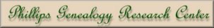 Phillips Genealogy Research Center
